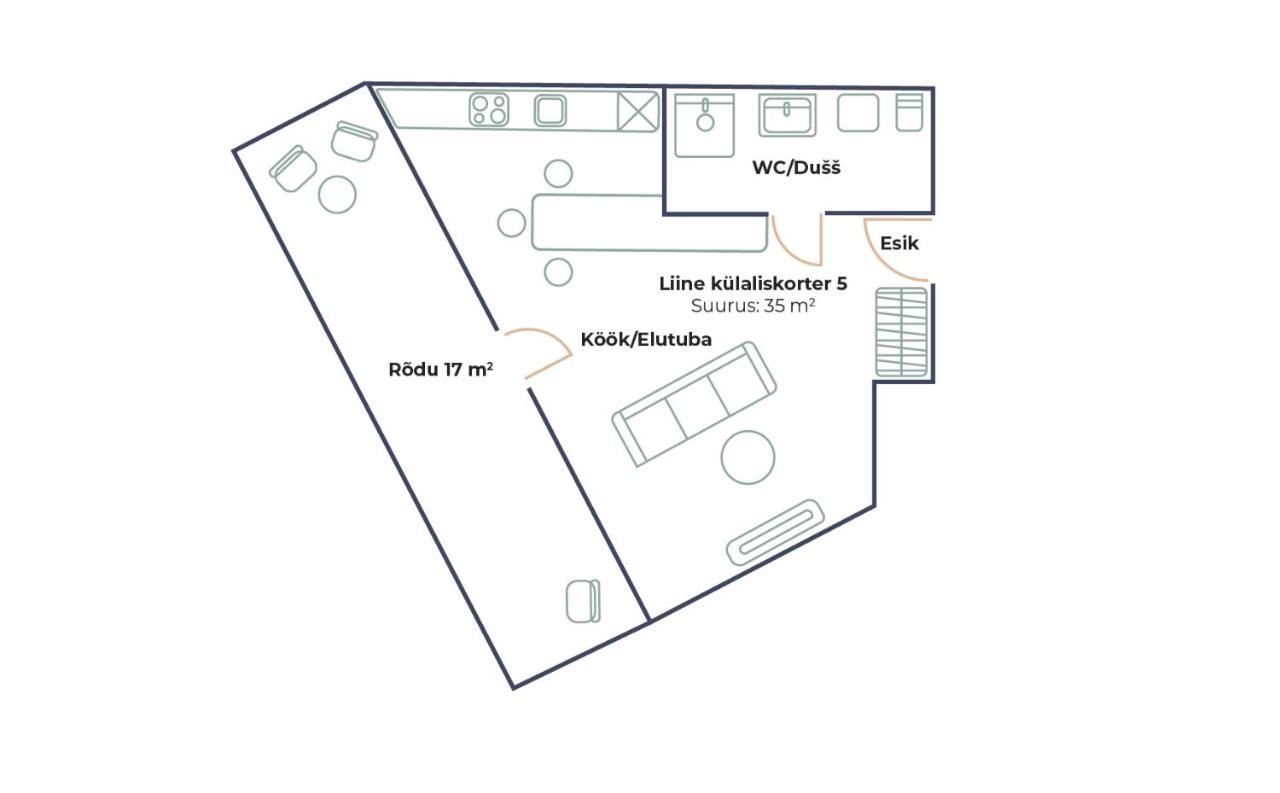 Korter Liine 5 *